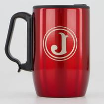 Caneca Inox Juventus da Mooca Parede Dupla 350ML