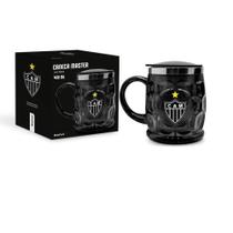 Caneca inox master 450ml times - atlético - Brasfoot Caneca inox master 450ml times - atlético - Brasfoot