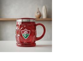 Caneca inox master 450ml times - fluminense Caneca inox master 450ml times - fluminense