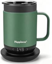 Caneca Inteligente Aquecida Happiness para Café Recarregável Caneca Inteligente Aquecida Happiness para Café Recarregável