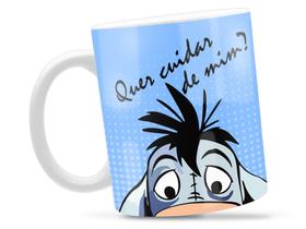 Caneca Ió Rosto Divertida Porcelana Xícara 325ml + Caixa Presente Caneca Ió Rosto Divertida Porcelana Xícara 325ml + Caixa Presente