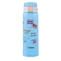 Caneca isolada a vácuo Zojirushi SM-SG48AZ 480ml Sketch Blue Caneca isolada a vácuo Zojirushi SM-SG48AZ 480ml Sketch Blue