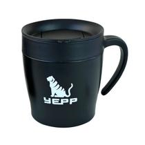 Caneca isotérmica de aço inoxidavel com colher 300ml
