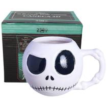 Caneca Jack Skellington 3d Porcelana 450ML Oficial Disney O Estranho Mundo De Jack - Zona Criativa