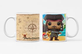 Caneca Jack Sparrow Piratas Do Caribe Modelo 1