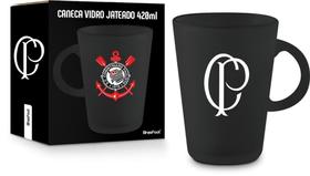 Caneca Jateada Corinthians Xícara Café Timão Torcedor Oficial - Brasfoot Caneca Jateada Corinthians Xícara Café Timão Torcedor Oficial - Brasfoot