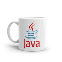 Caneca Java Programador Programação Computação Café Cerâmica - Dking Creative