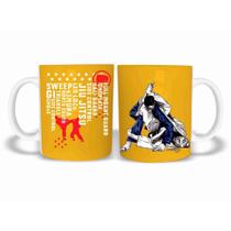 Caneca Jiujitsu 2 Luta Esporte de Plástico Rígido