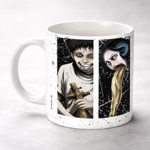 Caneca Junji Ito The Crossroads The Boy At Souichi S Curse Branco Collection Caneca Junji Ito The Crossroads The Boy At Souichi S Curse Branco Collection