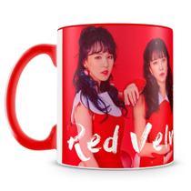 Caneca K-pop Red Velvet Personalizada em Porcelana