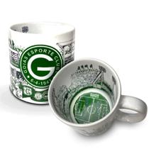 Caneca KazzaVip do Goiás Esporte Clube Cerâmica 360 ML Estádio da Serrinha Licenciada Branco Caneca KazzaVip do Goiás Esporte Clube Cerâmica 360 ML Estádio da Serrinha Licenciada Branco