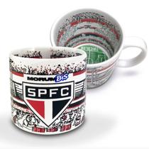 Caneca KazzaVip Estádio do Sao Paulo FC Cerâmica 360 ML Morum Bis Oficial Licenciada Branco Caneca KazzaVip Estádio do Sao Paulo FC Cerâmica 360 ML Morum Bis Oficial Licenciada Branco