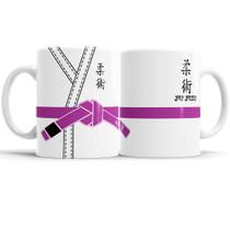 Caneca Kimono JIU -JITSU com Faixa Roxa