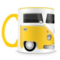 Caneca Kombi Amarela Personalizada com Nome - 325ml Caneca Kombi Amarela Personalizada com Nome - 325ml