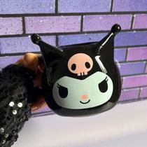 Caneca Kuromi Gótica Dark Sanrio Aesthetic 350ml Cerâmica Licenciada Hello Kitty Caneca Kuromi Gótica Dark Sanrio Aesthetic 350ml Cerâmica Licenciada Hello Kitty