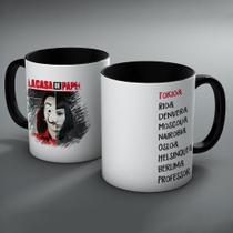 Caneca La Casa de Papel - Tokio - Cerâmica com Resina de Alta Qualidade - 325ml Caneca La Casa de Papel - Tokio - Cerâmica com Resina de Alta Qualidade - 325ml