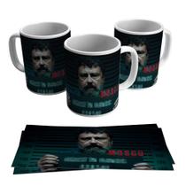 Caneca La Casa Papel Moscou Personagem 325ml