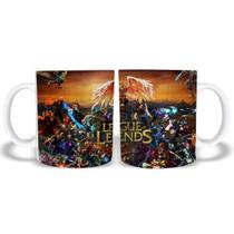 Caneca League Of Legends de Plástico Rígido