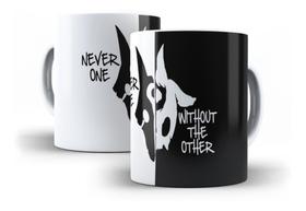 Caneca League Of Legends Kindred Never One Witout The Other