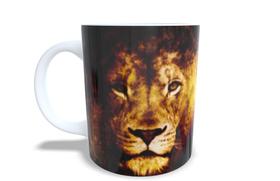 Caneca Leão De Judá Porcelana 325ml + Caixa Caneca Leão De Judá Porcelana 325ml + Caixa