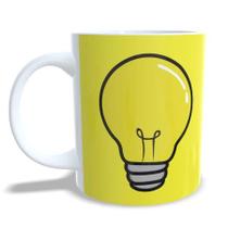 Caneca Leozinho Lâmpada Dos Rosa Cerâmica Porcelana Presente Personalizado Xicara Emilly Vick Youtuber