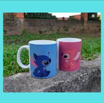 Caneca Lilo e Angel