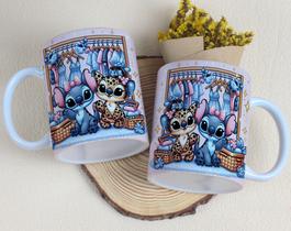 Caneca Lilo Stitch Personalizada