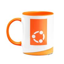 Caneca Linux B-orange - Ubuntu 2022