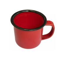 Caneca Lisa Xícara 150ml Vintage Esmalte Exclusivo Design Prático e Polido