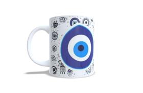 Caneca Livrai me de todo mal amém personalizada de porcelana