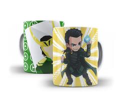 Caneca Loki Deus Geek Premium
