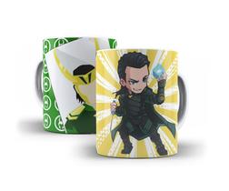 Caneca Loki Deus Geek Premium
