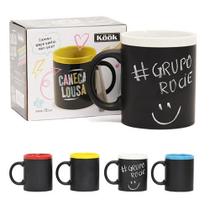 Caneca Lousa Porcelana Com Giz 320ml Wincy