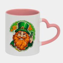 Caneca Love Coração Rosa 325ml ST PATRICKS DAY MAEWYN 46