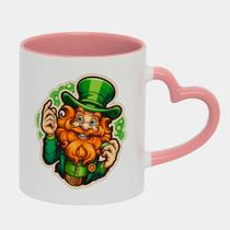 Caneca Love Coração Rosa 325ml ST PATRICKS DAY MAEWYN 52