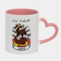 Caneca Love Coração Rosa 325ml Xango Kao Kabecile