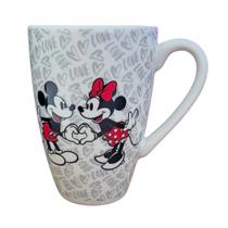 Caneca Love Mickey e Minnie 350ml de Porcelana ST65187 - Ndi