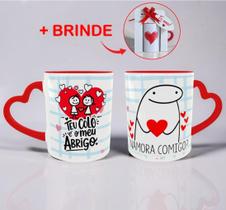 Caneca Love Pedido De Namoro Presente Para Namorado Namorada Alça de Coração Caneca Love Pedido De Namoro Presente Para Namorado Namorada Alça de Coração