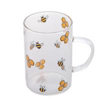 Caneca Lyor Bee de Vidro Borossilicato 280ml Caneca Lyor Bee de Vidro Borossilicato 280ml