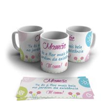 Caneca Mãe ou Dia das Mães - Floral: CNC001 0727