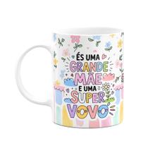 Caneca Mães - És uma grande mãe e uma super avó - GardenMug Caneca Mães - És uma grande mãe e uma super avó - GardenMug