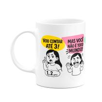 Caneca Mães - Falas de Mãe - 325ml - branca