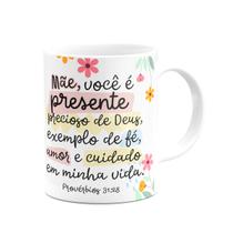 Caneca Mães, feliz dia! - Presente precioso de Deus - 325ml Caneca Mães, feliz dia! - Presente precioso de Deus - 325ml