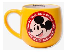 Caneca Maggie Disney Mickey Mouse Amarelo 400ml Caneca Maggie Disney Mickey Mouse Amarelo 400ml