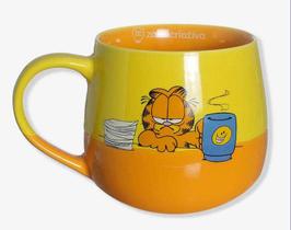 Caneca Maggie Garfield Laranja 400ML licenciada Cor:Amarela Caneca Maggie Garfield Laranja 400ML licenciada Cor:Amarela
