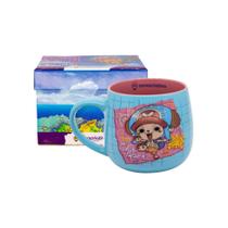 Caneca Maggie One Piece Chopper 400ml Cerâmica - Zona Criativa