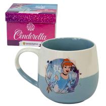 Caneca Maggie Princesas Disney Floral Em Cerâmica 400mL Original, Zona Criativa, Xícara De Café