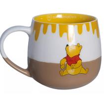 Caneca Maggie Ursinho Pooh Zona Criativa Cerâmica 400ml