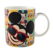 Caneca magic 300ml mickey e minnie emoji - Zona Criativa
