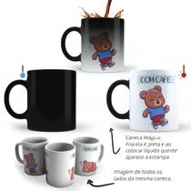 Caneca Mágica Com Café Sem Café Divertida Animais Xícara